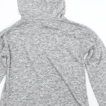 Matalan Girls Grey   Pullover Hoodie Size 10 Years