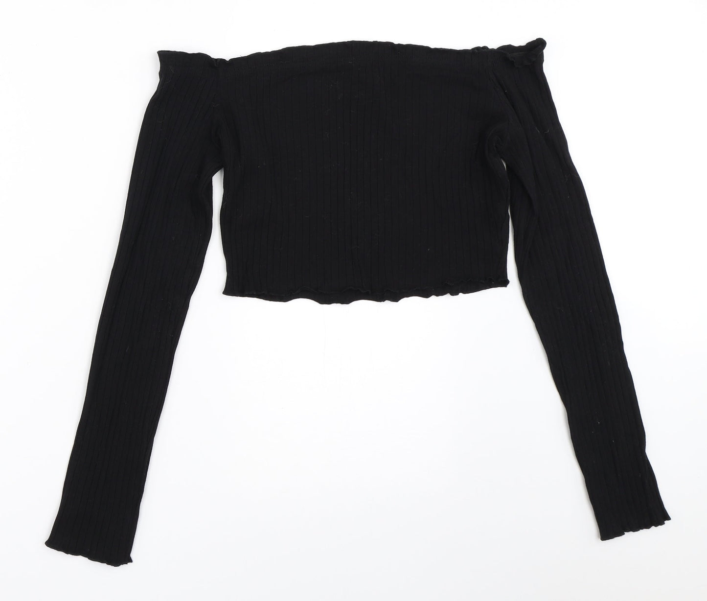 SheIn Womens Black   Basic Blouse Size L