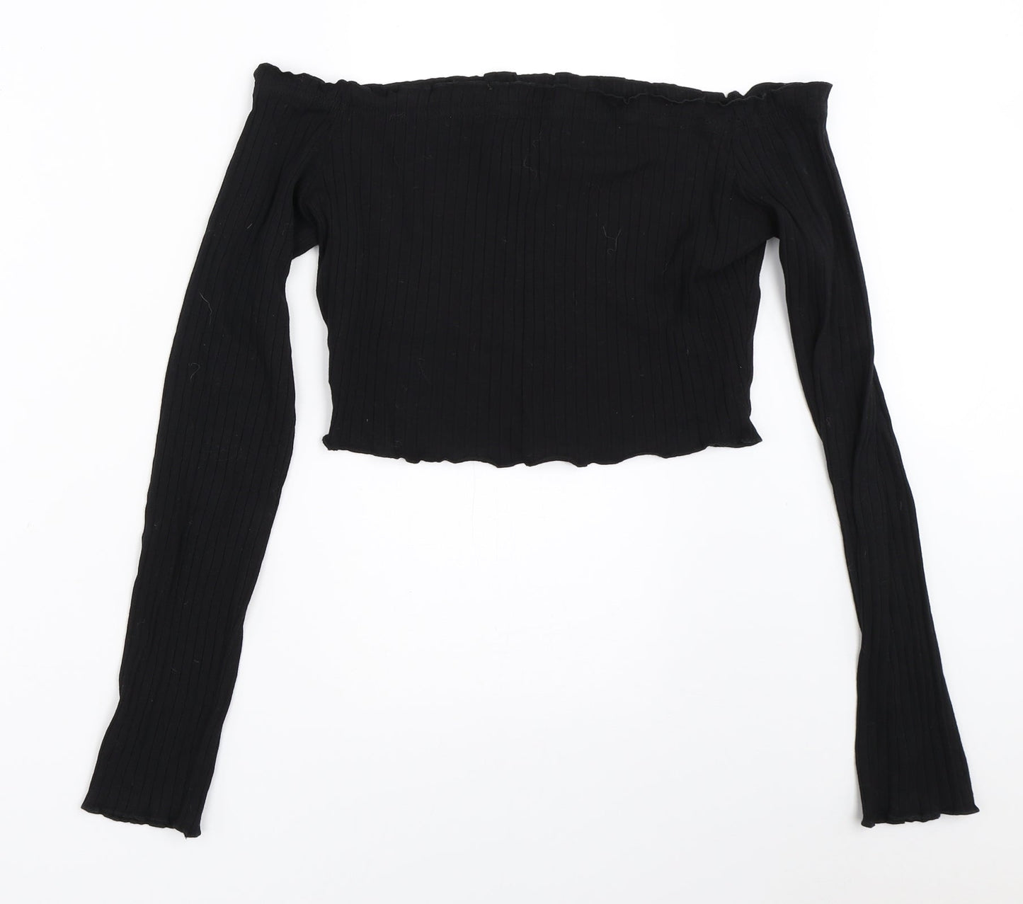 SheIn Womens Black   Basic Blouse Size L