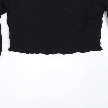 SheIn Womens Black   Basic Blouse Size L