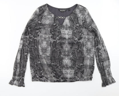 Dorothy Perkins Womens Black   Basic Blouse Size 14