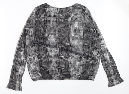 Dorothy Perkins Womens Black   Basic Blouse Size 14