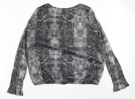 Dorothy Perkins Womens Black   Basic Blouse Size 14