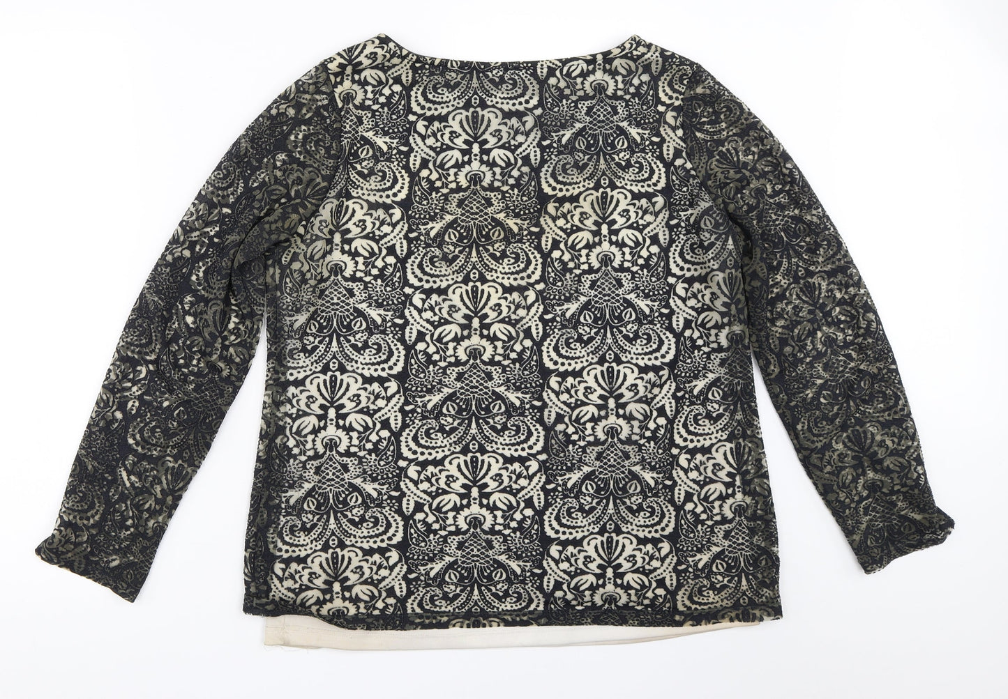 Womens UK Size 14 Marks and Spencer Black Basic Blouse