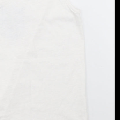 NEXT Boys White   Basic Tank Size 7 Years