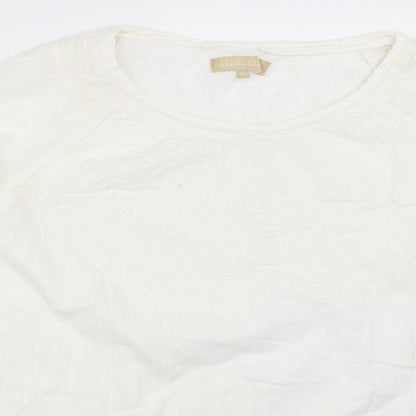 Southern Cotton Womens White   Basic Blouse Size 42