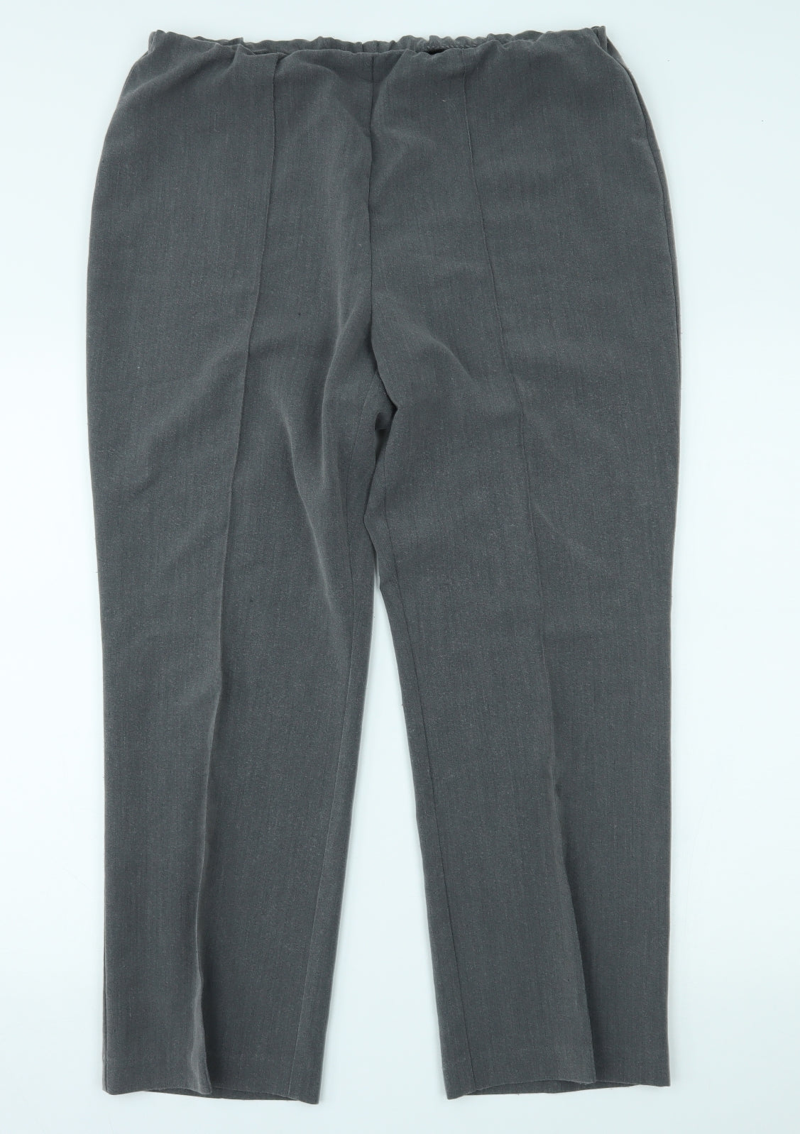 Bonmarché Womens Grey   Trousers  Size 16 L27 in