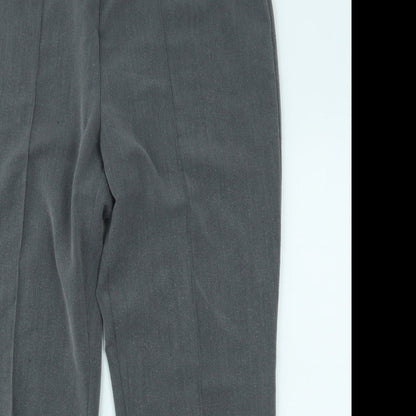 Bonmarché Womens Grey   Trousers  Size 16 L27 in