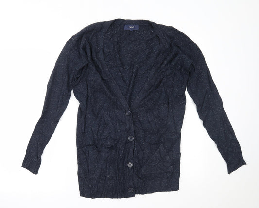 Womens UK Size 6 NEXT Blue Cardigan Jumper