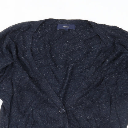Womens UK Size 6 NEXT Blue Cardigan Jumper