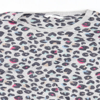 Marks and Spencer Girls Multicoloured Animal Print  Pullover Jumper Size 14 Years