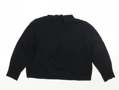Womens UK Size M Wallis Black Cardigan Jumper