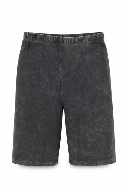 Front view of Tiopshop women’s grey sweat shorts, size UK 6