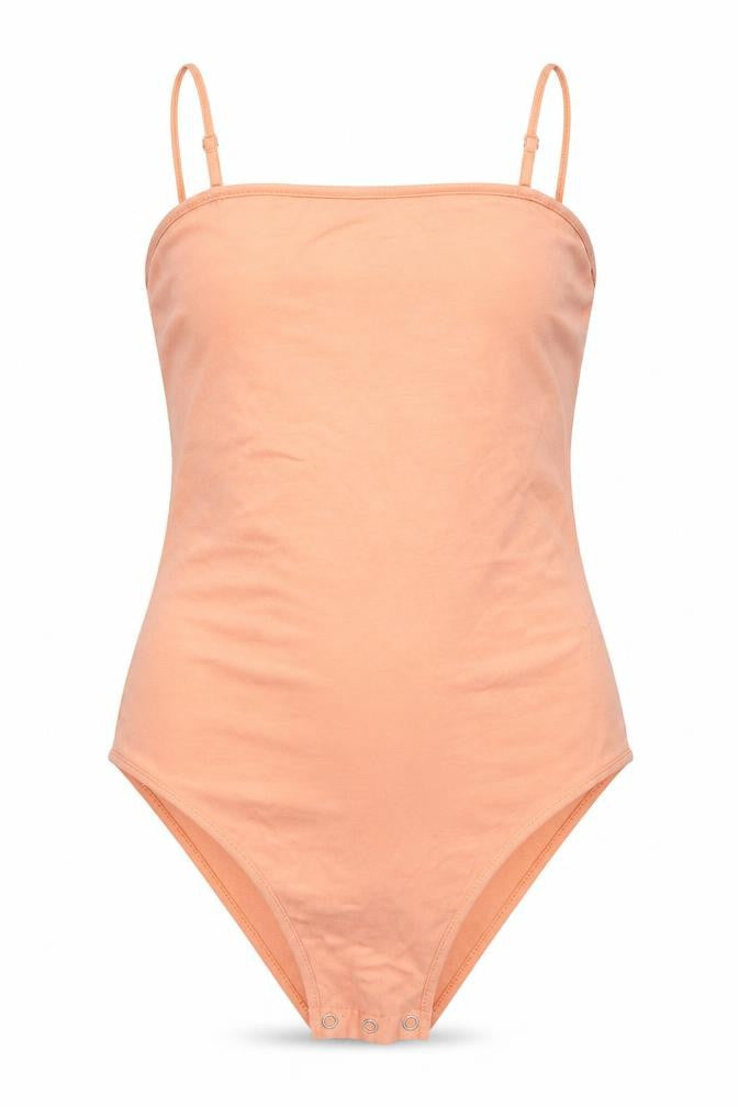 Womens UK Size 10 Primark One-Piece Orange Bodysuit