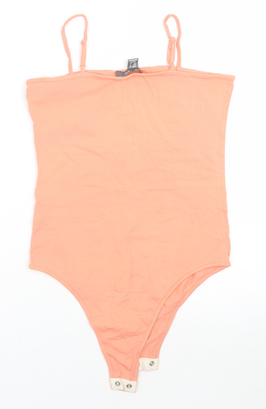Primark Womens Orange   Bodysuit One-Piece Size 10