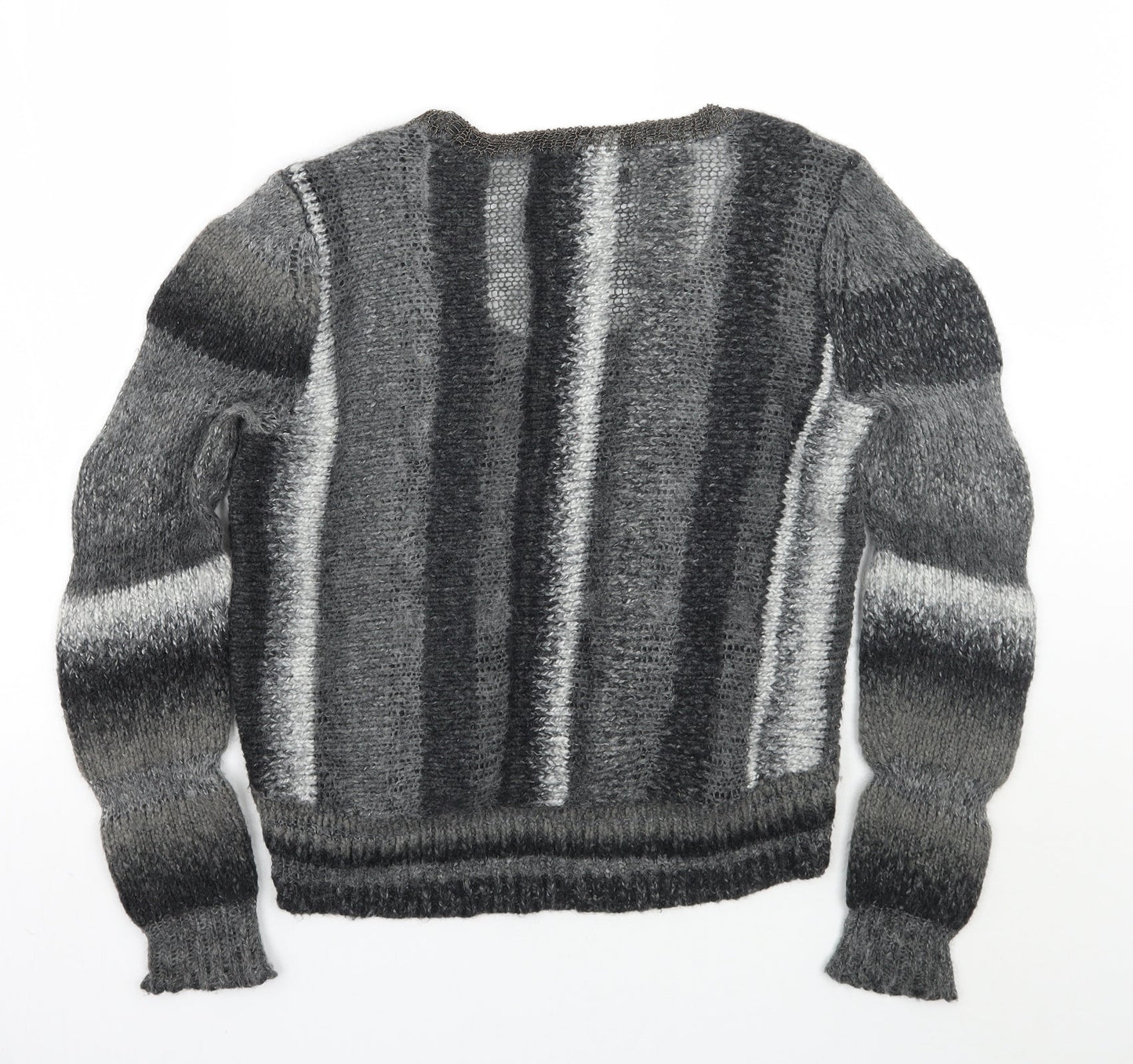 Crafted Womens Grey   Pullover Jumper Size 12