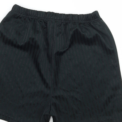 Buk ta  Boys Black Striped  Sweat Shorts Size 14 Years