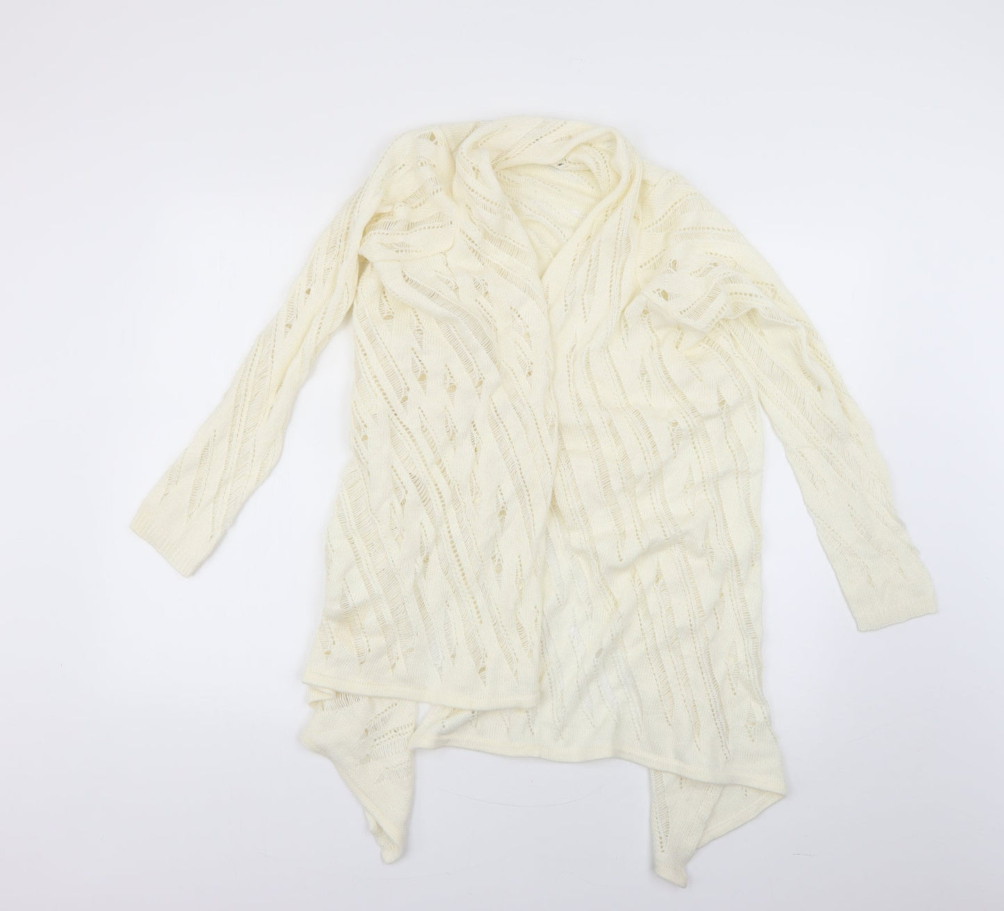 F&F Womens White   Cardigan Jumper Size 12