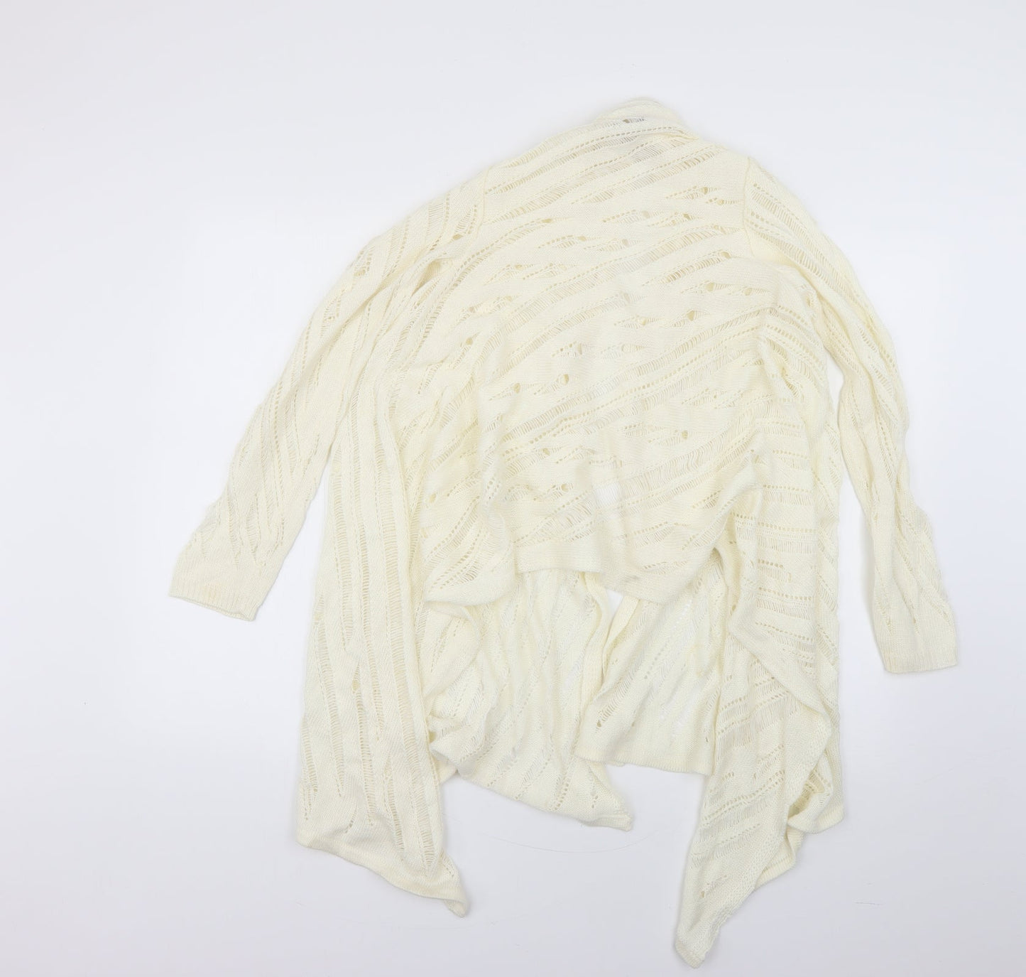 F&F Womens White   Cardigan Jumper Size 12