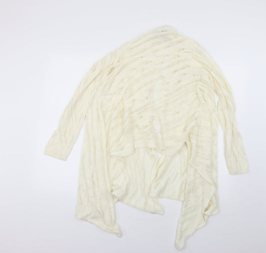 F&F Womens White   Cardigan Jumper Size 12