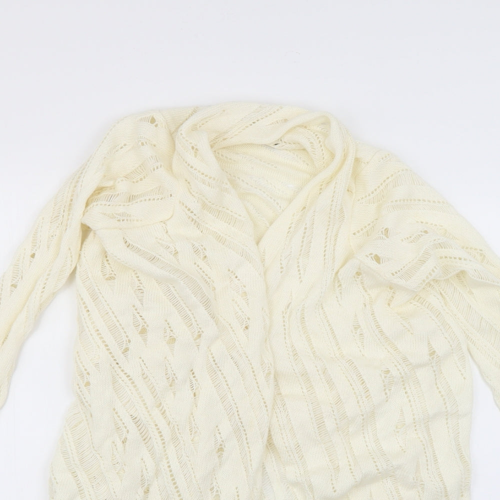 F&F Womens White   Cardigan Jumper Size 12