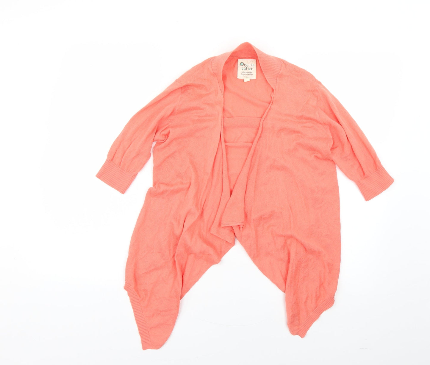 Womens UK Size 8 New Look Orange Cardigan Jumper