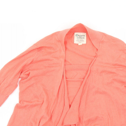 Womens UK Size 8 New Look Orange Cardigan Jumper