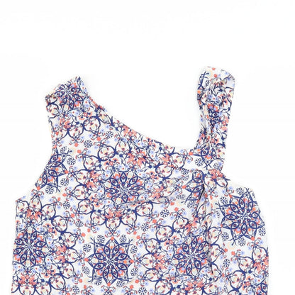 Womens UK Size 10 TU Multicoloured Basic Blouse