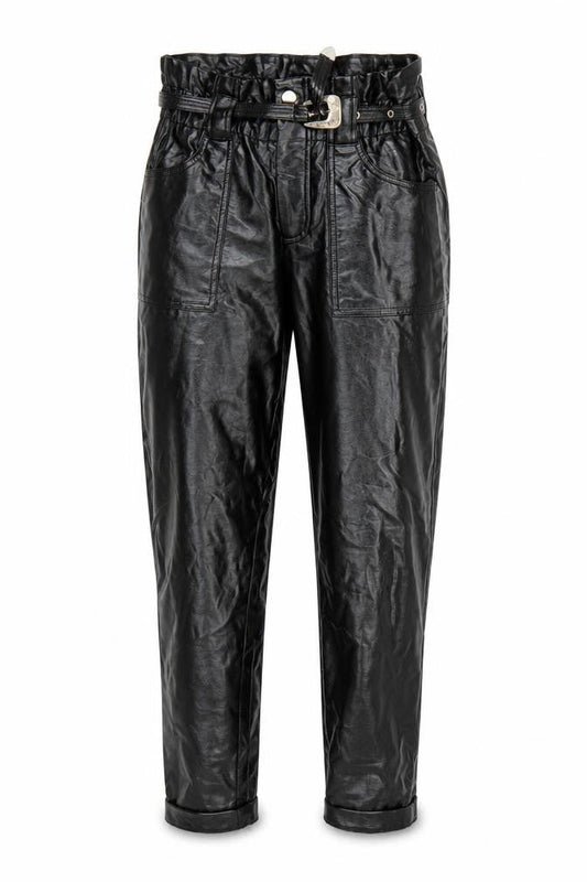 Womens UK Size 8 River Island Regular Fit  Black Trousers
