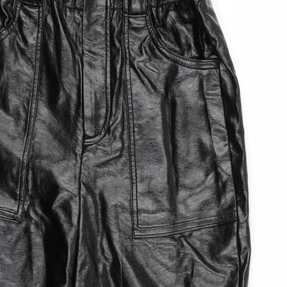 Womens UK Size 8 River Island Regular Fit  Black Trousers