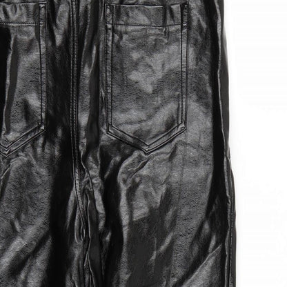 Womens UK Size 8 River Island Regular Fit  Black Trousers