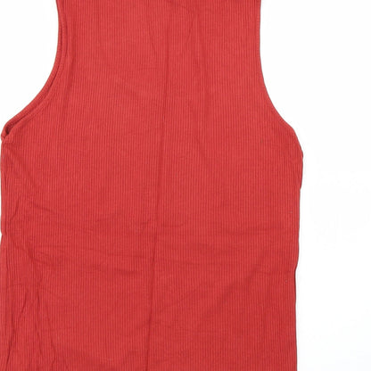 Marks and Spencer Womens Brown   Basic T-Shirt Size 14