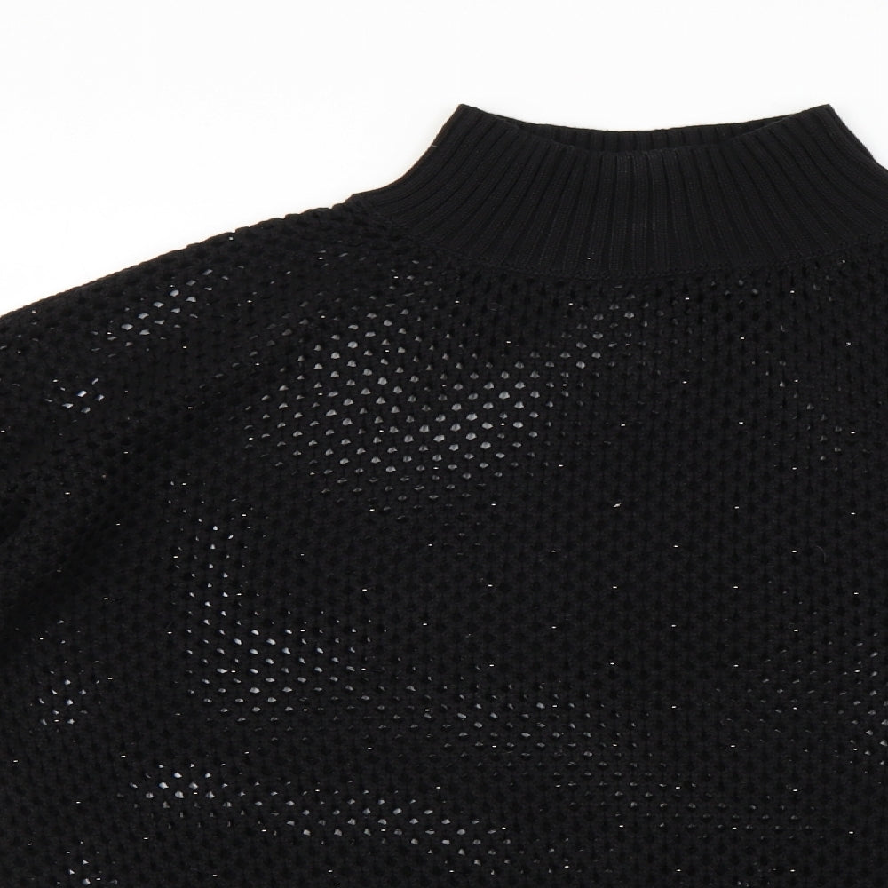 Womens UK Size 14 NEXT Black Pullover Jumper
