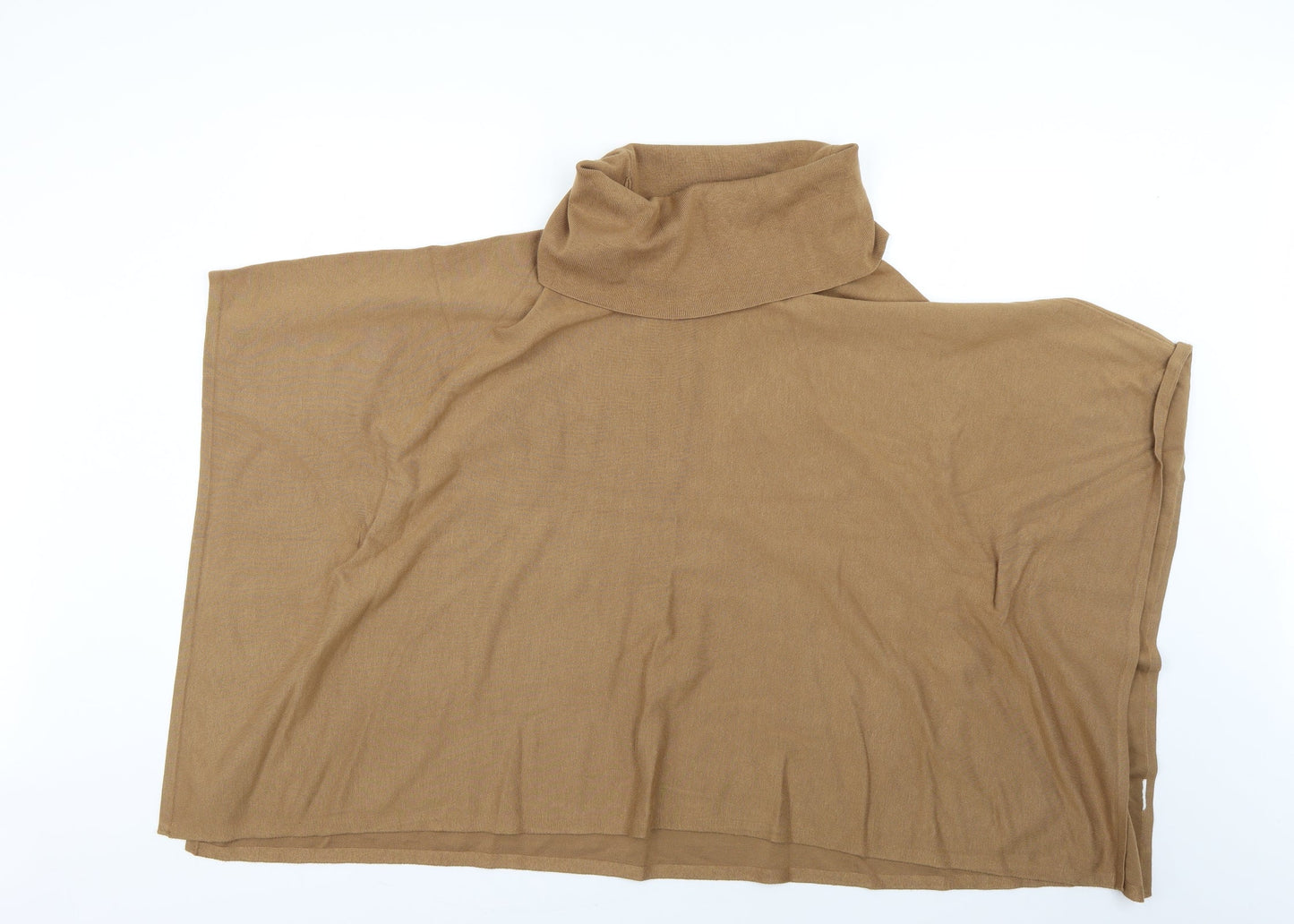 Charter Club Womens Brown   Overcoat Poncho Size S