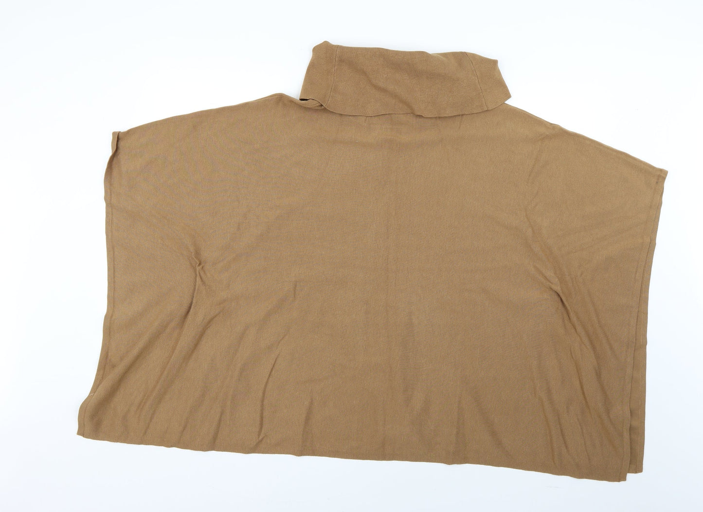 Charter Club Womens Brown   Overcoat Poncho Size S