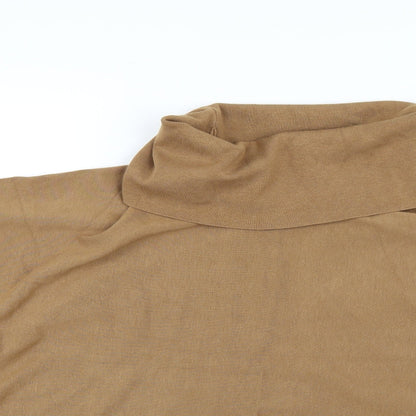 Charter Club Womens Brown   Overcoat Poncho Size S