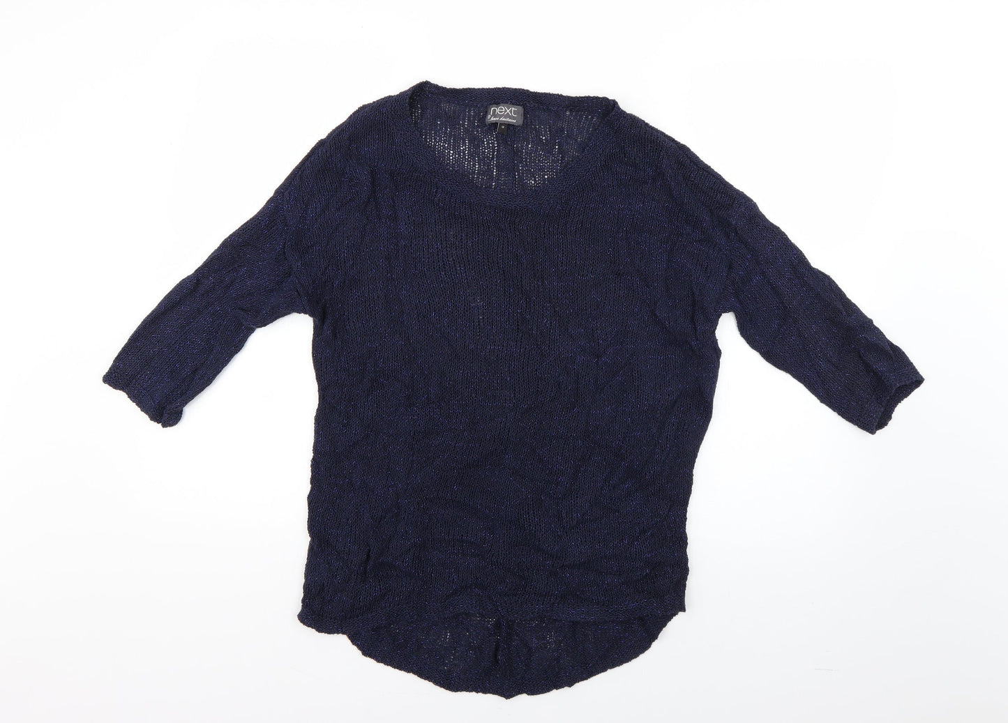 Womens UK Size 12 NEXT Blue Pullover Jumper