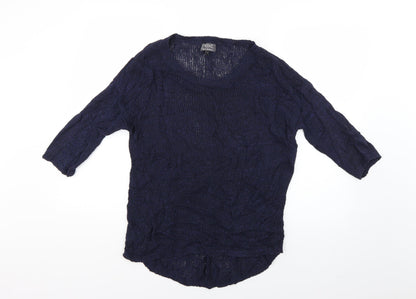 Womens UK Size 12 NEXT Blue Pullover Jumper
