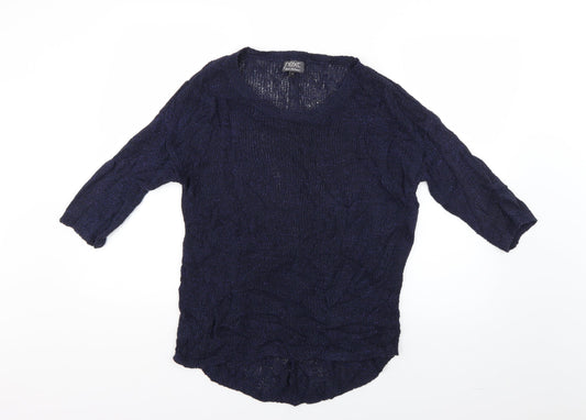 Womens UK Size 12 NEXT Blue Pullover Jumper