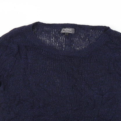 Womens UK Size 12 NEXT Blue Pullover Jumper