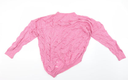 Marks and Spencer Womens Pink   Pullover Jumper Size 14