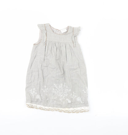 F&F Baby Grey   Fit & Flare  Size 18 Months
