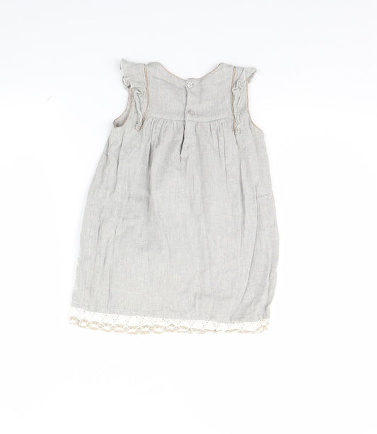 F&F Baby Grey   Fit & Flare  Size 18 Months