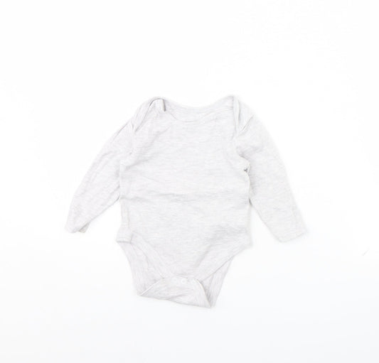Primark Baby Grey   Babygrow One-Piece Size 9-12 Months