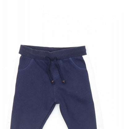 Fred & FLo Baby Blue   Jogger Trousers Size 9 Months