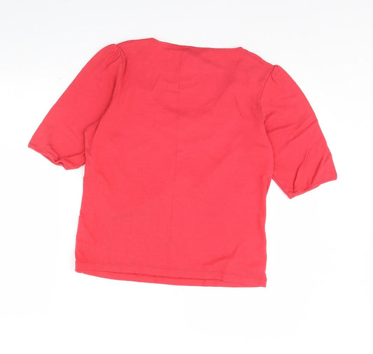 Per Una Womens Pink   Basic Blouse Size 16