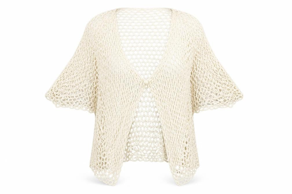 Womens UK Size 18 BHS Ivory Jacket