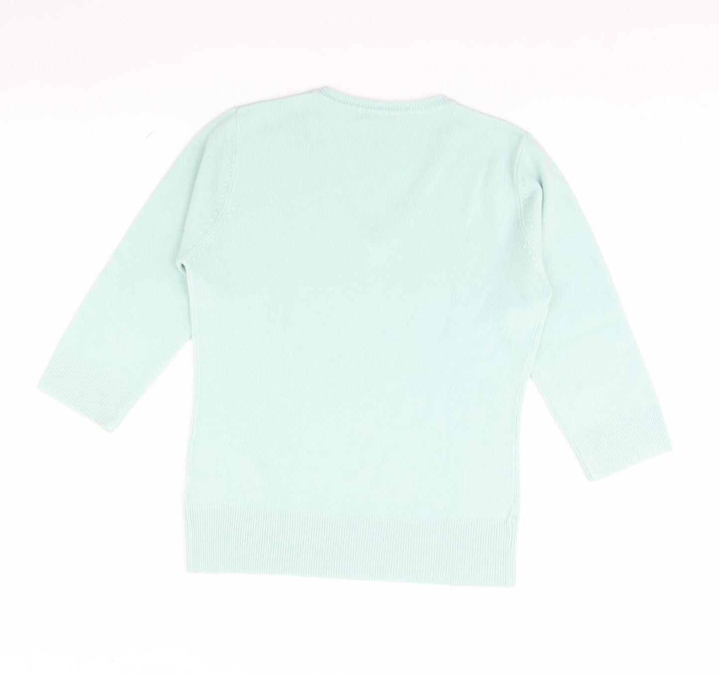 Womens UK Size 12 berketex Green Pullover Jumper