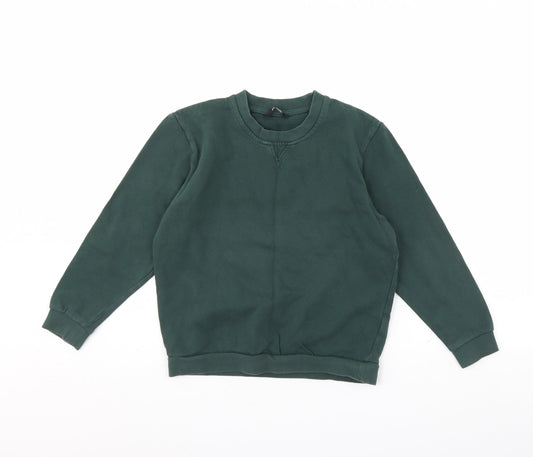 George Boys Green   Pullover Jumper Size 9 Years