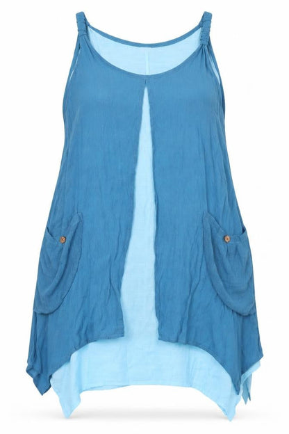 Preworn Womens Blue   Fit & Flare  Size S